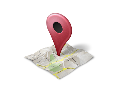 google maps pointer